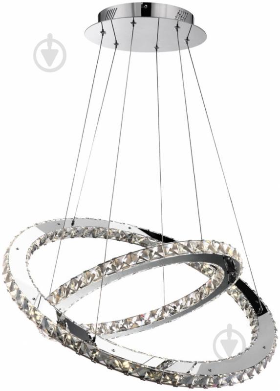 Люстра светодиодная Globo MARILYN LED 60 Вт хром 67032-60 - фото 1