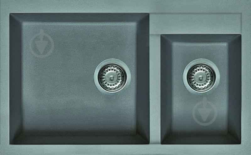 Мойка Q 440 on top titanium 73 - фото 1 Мойка Q 440 on top titanium 73 - фото 1