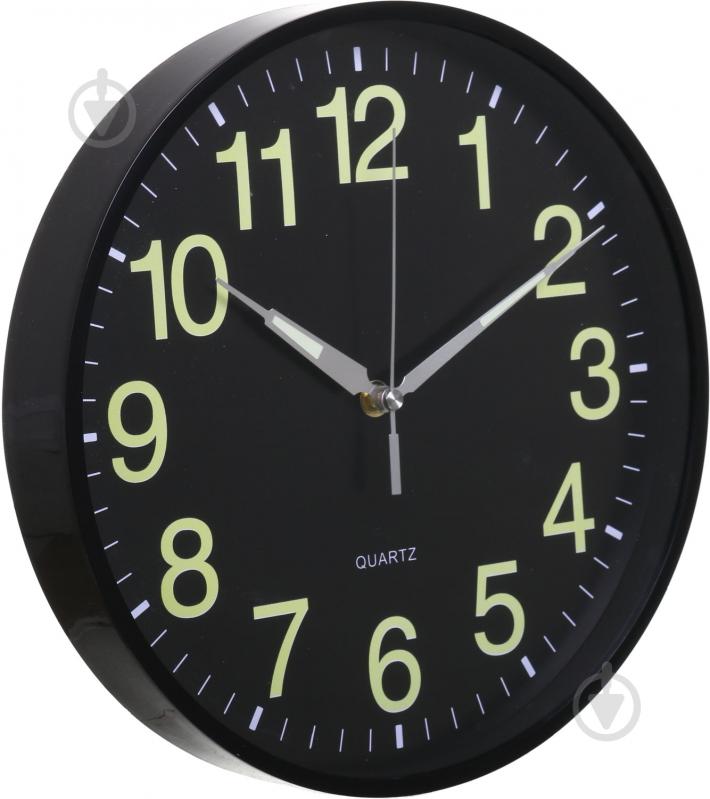 Часы настенные Twinkle 30 см черные Ningbo Royal Clock - фото 2 Часы настенные Twinkle 30 см черные Ningbo Royal Clock - фото 2