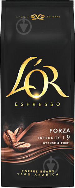 Кава в зернах L'OR Espresso Forza (8711000400760) 1000 г - фото 1