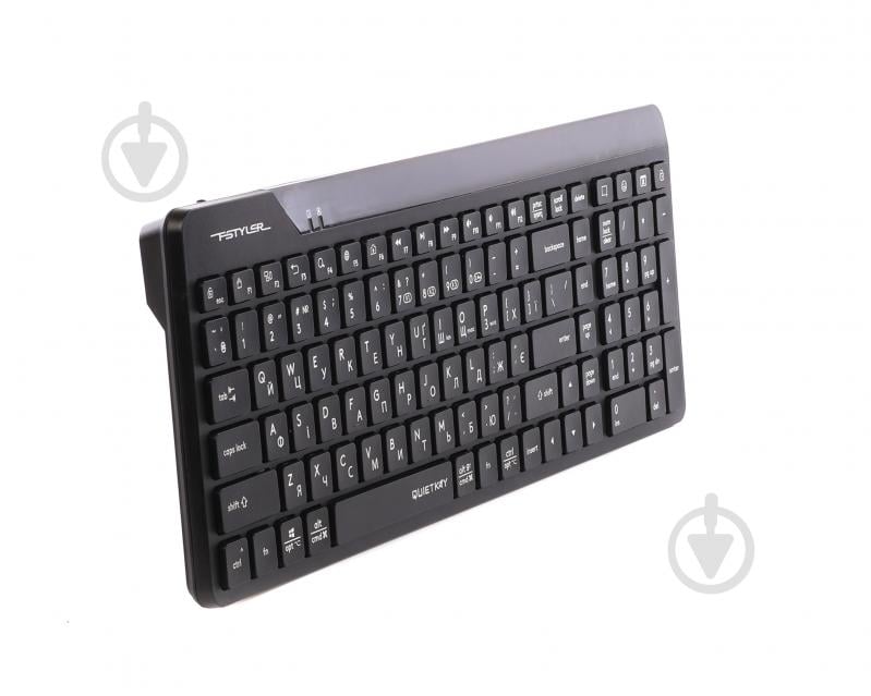 Клавиатура беспроводная A4Tech (FBK23 AS (Black)) Bluetooth + 2.4 ГГц black - фото 3