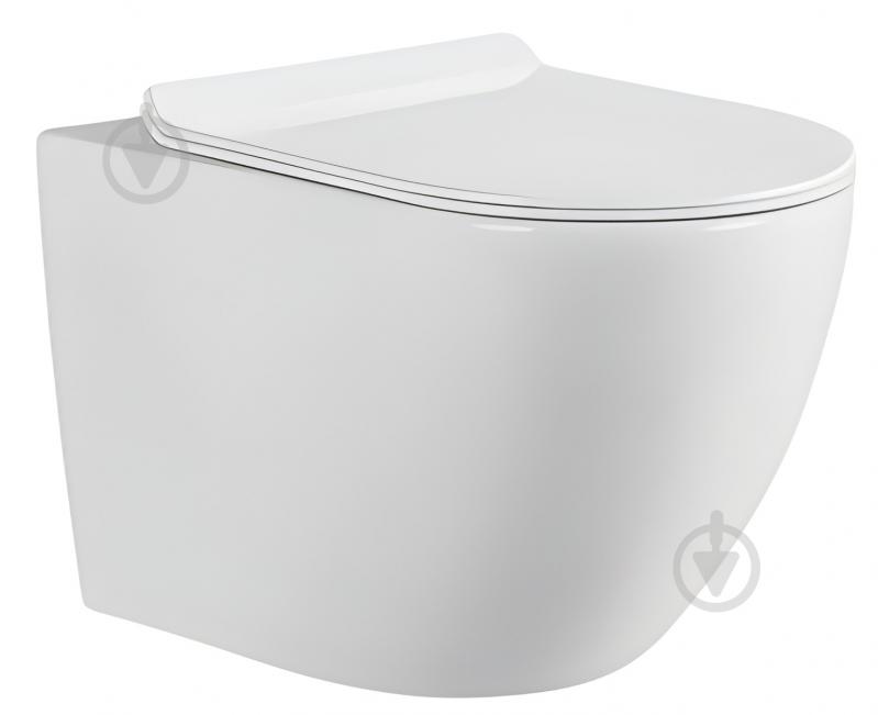 Унитаз подвесной ALDO CERAMICA Sorrento с сиденьем Soft Close дюропласт, Ultra Flush - фото 1 Унитаз подвесной ALDO CERAMICA Sorrento с сиденьем Soft Close дюропласт, Ultra Flush - фото 1