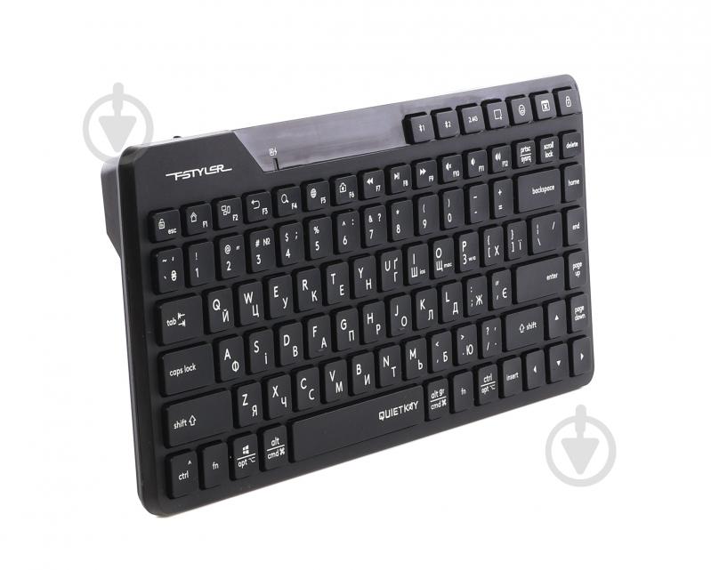 Клавиатура беспроводная A4Tech (FBK26C AS (Black)) Bluetooth+2.4 ГГц black - фото 3