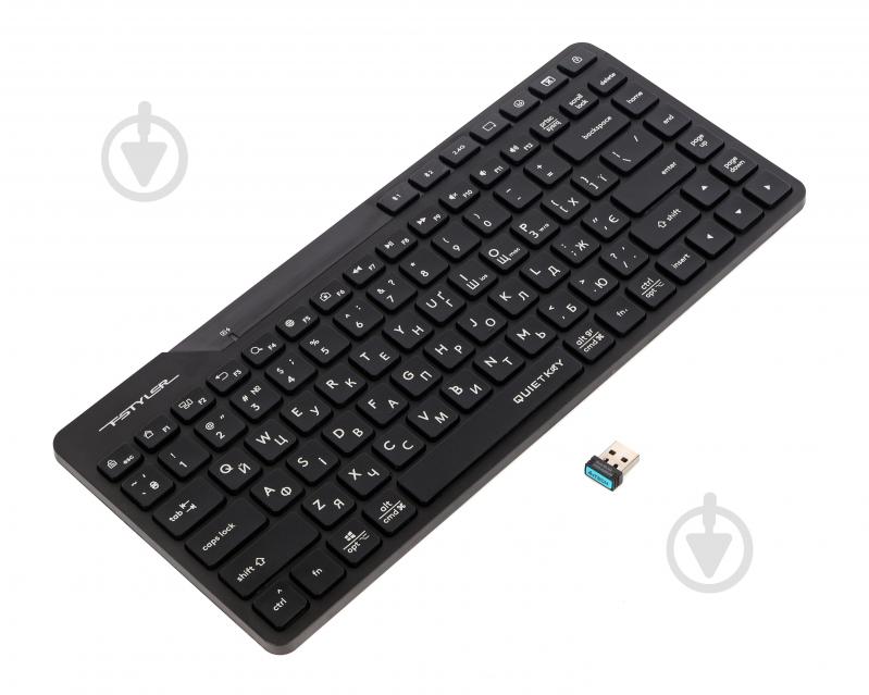 Клавиатура беспроводная A4Tech (FBK26C AS (Black)) Bluetooth+2.4 ГГц black - фото 5