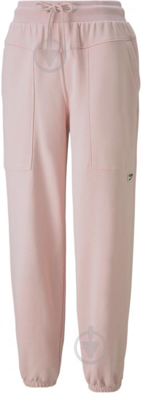 Штани Puma Downtown Sweatpants 53168036 р. S світло-рожевий - фото 1