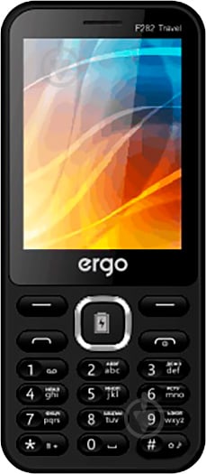 Мобильный телефон Ergo F282 black - фото 1