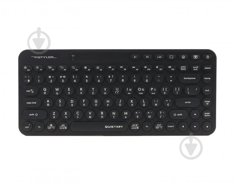 Клавиатура беспроводная A4Tech (FBK36C AS (Black)) black - фото 1
