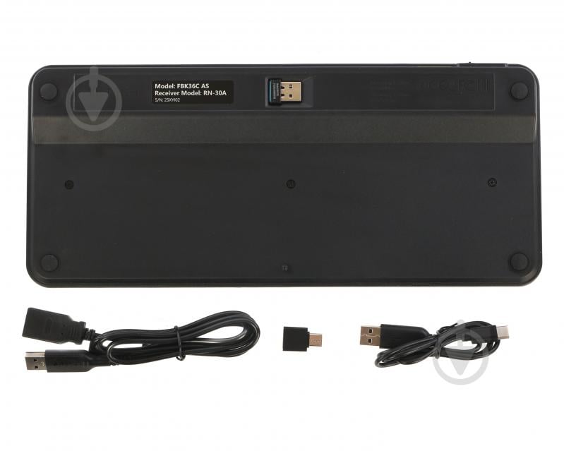 Клавиатура беспроводная A4Tech (FBK36C AS (Black)) black - фото 6