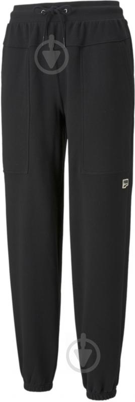 Брюки Puma Downtown Sweatpants 53168001 р. XS черный - фото 1