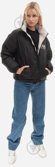 Куртка жіноча зимова Helly Hansen W HH URBAN REVERSIBLE JACKET 29664-917 р.XS сіра - фото 4