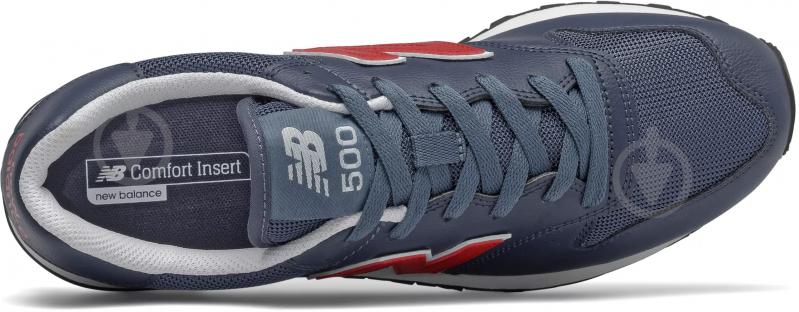 Кросівки чоловічі демісезонні New Balance GM500TC1 р.41,5 синьо-червоні - фото 3