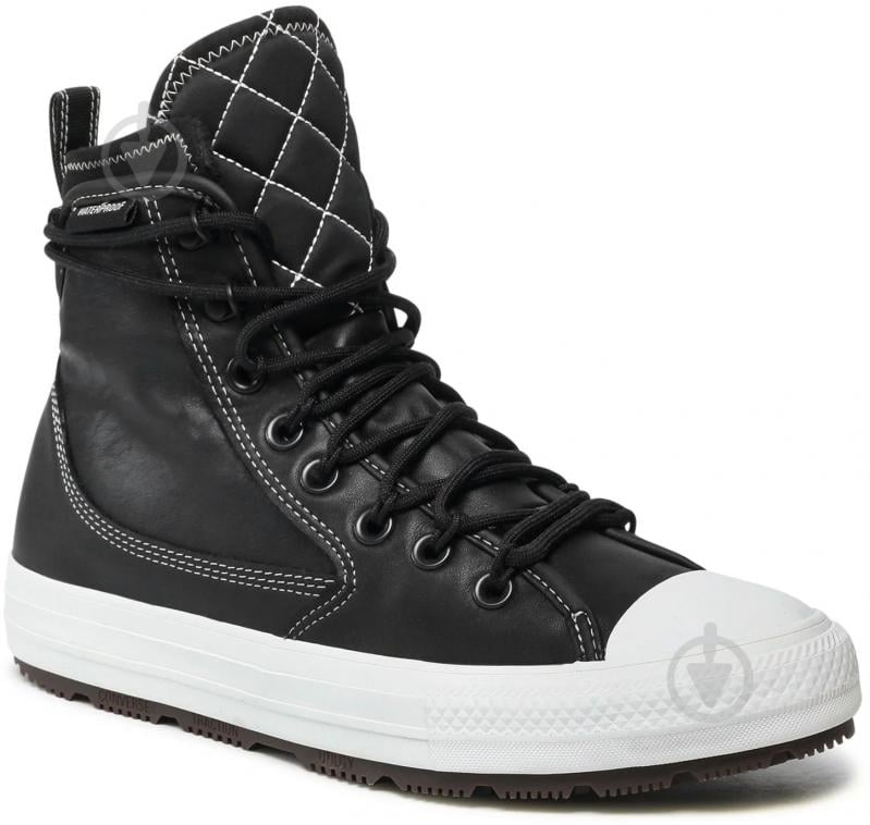 Кроссовки мужские демисезонные Converse 168863C черные - фото 2