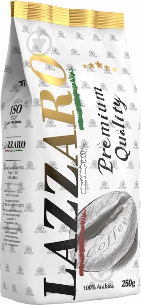 Кофе молотый Lazzaro Premium Quality 250 г - фото 1