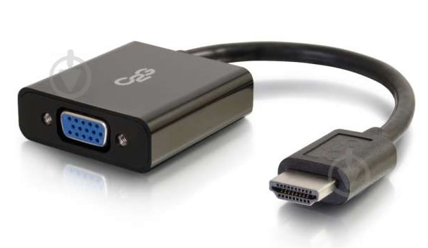 Адаптер C2G HDMI на VGA 0,2 м black (CG80500) - фото 2