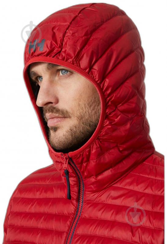 Куртка чоловіча зимова Helly Hansen RWB LIGHT DOWN INSULATOR 53789-162 р.M червона - фото 3