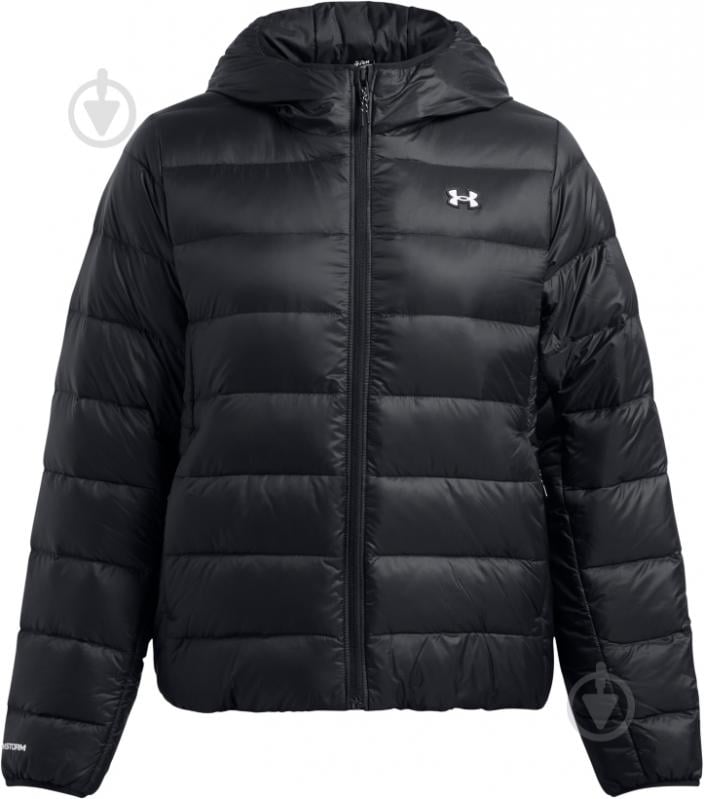 Пуховик жіночий зимовий Under Armour LEGEND DOWN HOODED JACKET 1385852-001 р.L чорний - фото 6