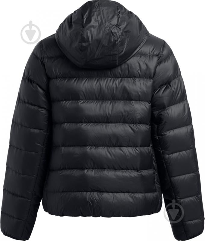 Пуховик жіночий зимовий Under Armour LEGEND DOWN HOODED JACKET 1385852-001 р.L чорний - фото 7