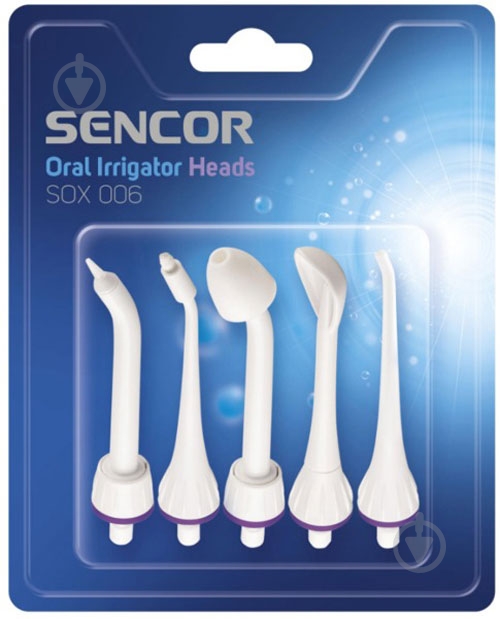 Насадки для ирригатора Sencor SOX 006 - фото 1 Насадки для ирригатора Sencor SOX 006 - фото 1