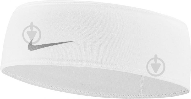 Повязка Nike DRI-FIT SWOOSH HEADBAND 2.0 N.100.3447.197.OS р.one size белый - фото 1