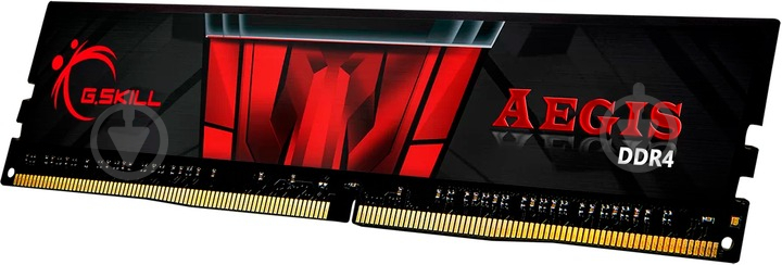 Оперативна пам'ять G.Skill DDR4 SDRAM 16 GB (1x16GB) 2400 MHz (F4-2400C17S-16GIS) Aegis - фото 2