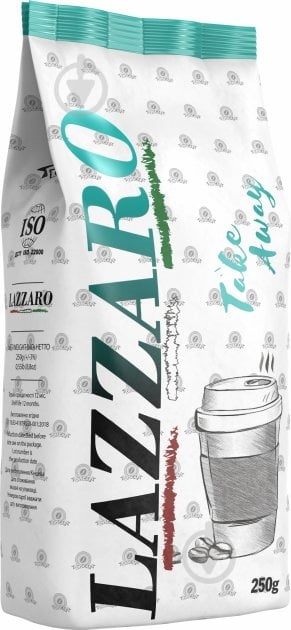 Кофе молотый Lazzaro Take away 250 г - фото 1