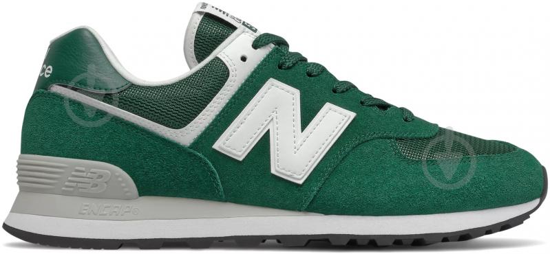 Кроссовки мужские демисезонные New Balance ML574RO2 р.46,5 темно-зеленые - фото 1