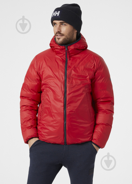 Пуховик чоловічий Helly Hansen RWB REVERSIBLE DOWN JACKET 53666-597 р.XL синій - фото 3