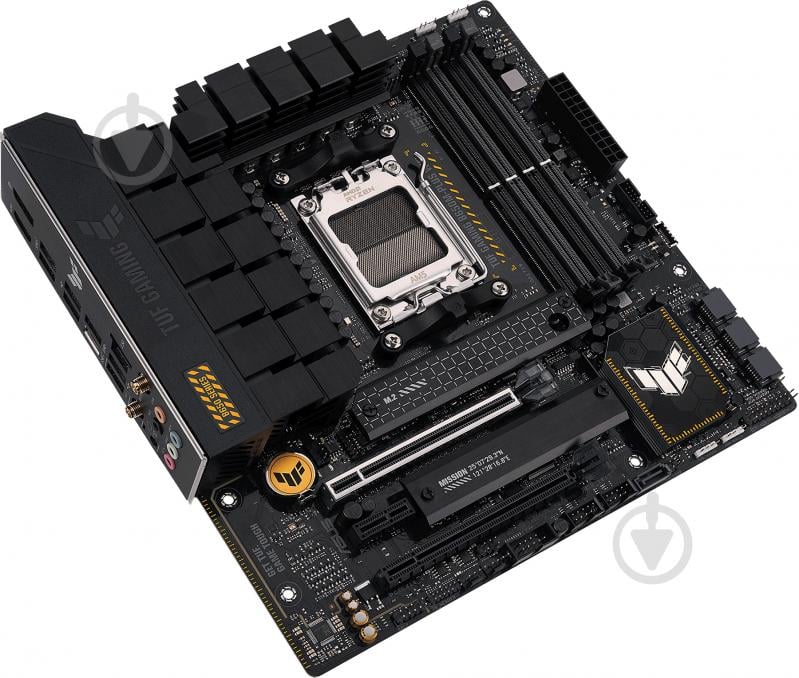 Материнська плата Asus TUF GAMING B650M-PLUS WIFI (Socket AM5, AMD B650, micro ATX) - фото 5