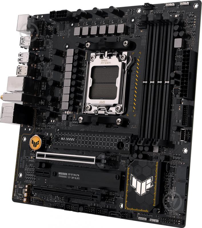 Материнська плата Asus TUF GAMING B650M-PLUS WIFI (Socket AM5, AMD B650, micro ATX) - фото 7