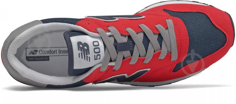 Кроссовки мужские демисезонные New Balance GM500TG1 р.41,5 красно-синие - фото 3