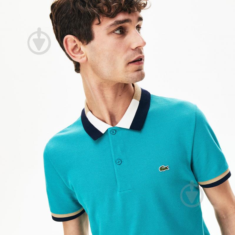 Поло Lacoste PH5095XN3 р.3 бирюзовый - фото 2