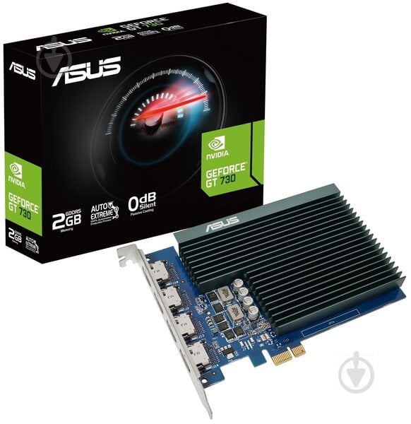 Відеокарта Asus 2GB GDDR5 64bit (GT730-4H-SL-2GD5) - фото 2