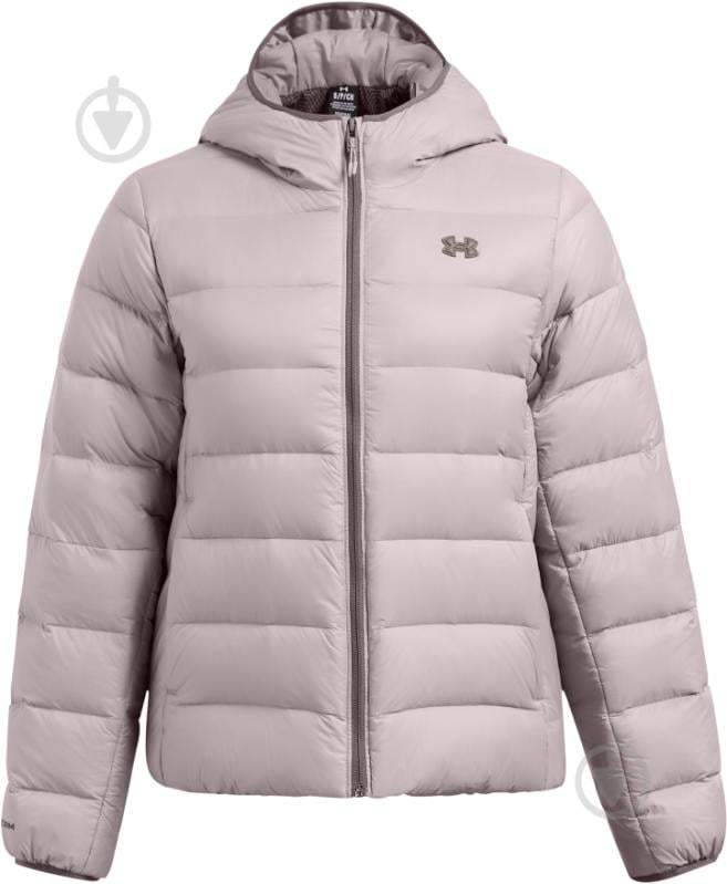 Пуховик жіночий зимовий Under Armour LEGEND DOWN HOODED JACKET 1385852-015 р.L сиреневый - фото 7