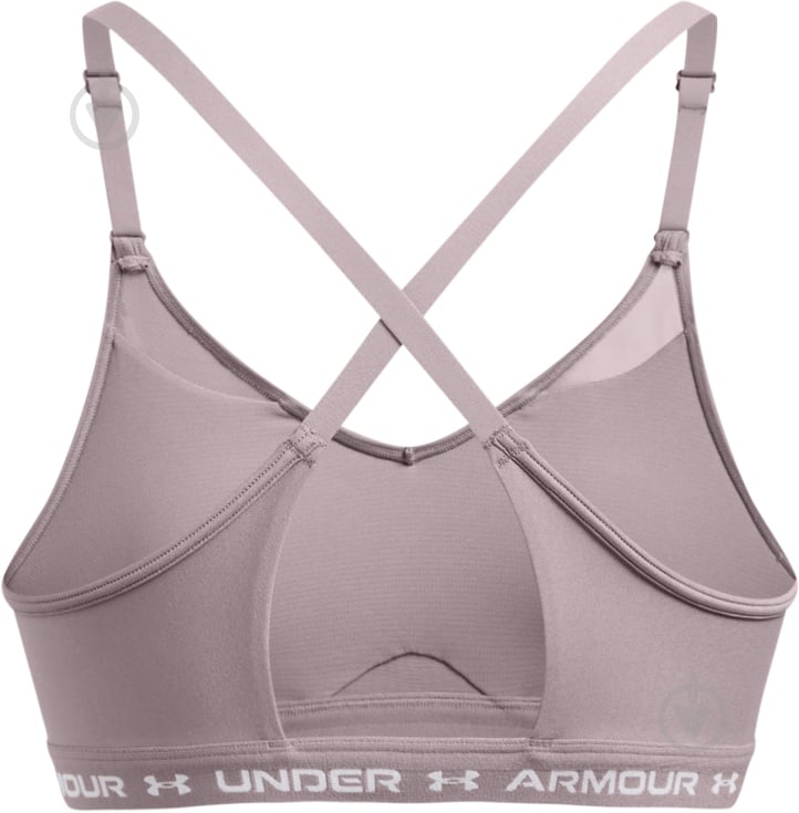 Бра Under Armour UA CROSSBACK LOW BRA 1386424-015 р.S бежевий - фото 10