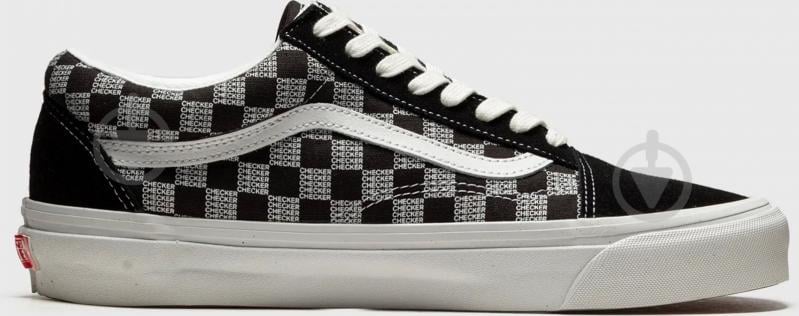 Кеды Vans OLD SKOOL CHECK VN0A54F3BLK1 р.36 черный - фото 1