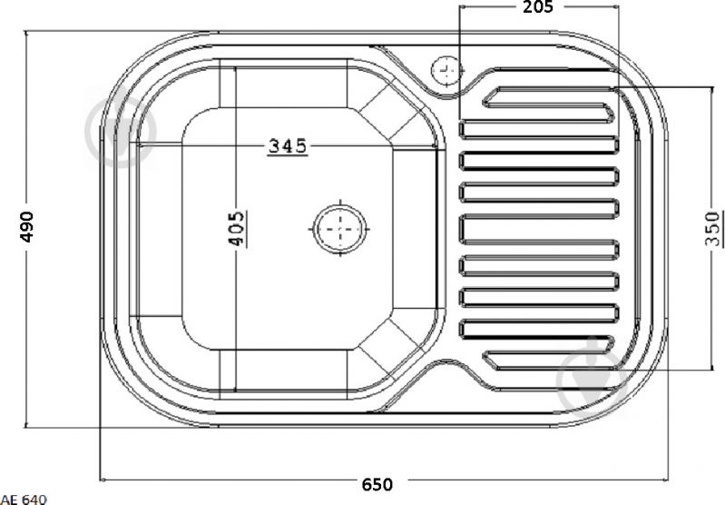 Мойка для кухни Interline AE 640 - фото 2