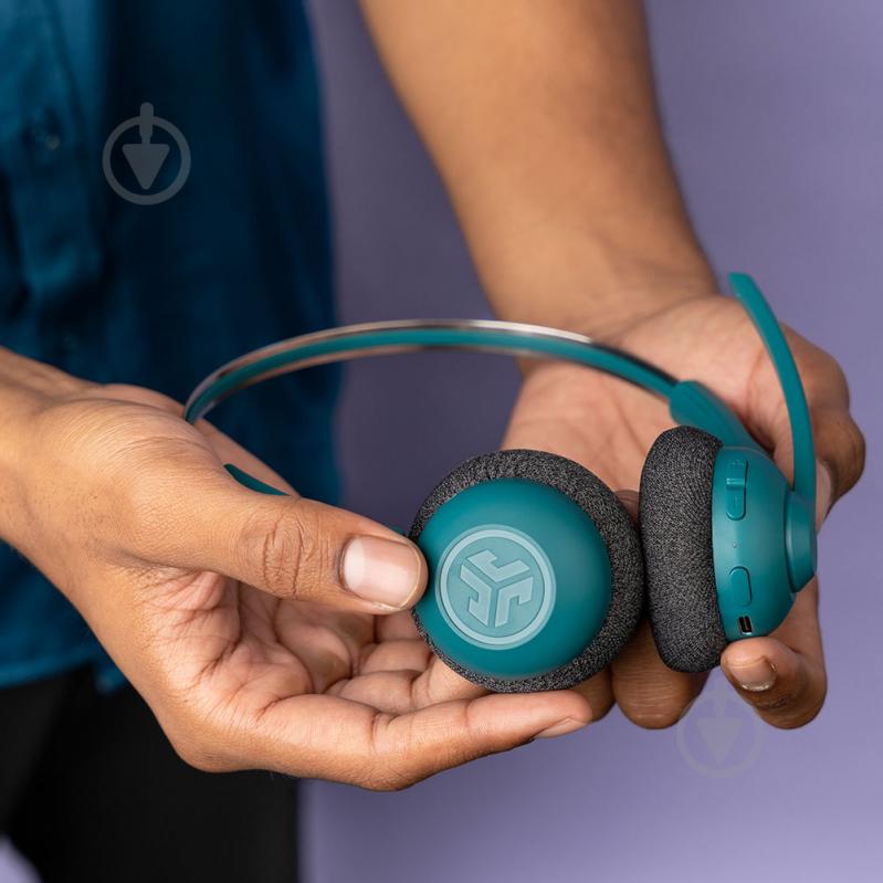 Навушники JLab GO Work Pop Wireless Headphones Teal (IEUHBGWRKPOPRTEL4) - фото 9