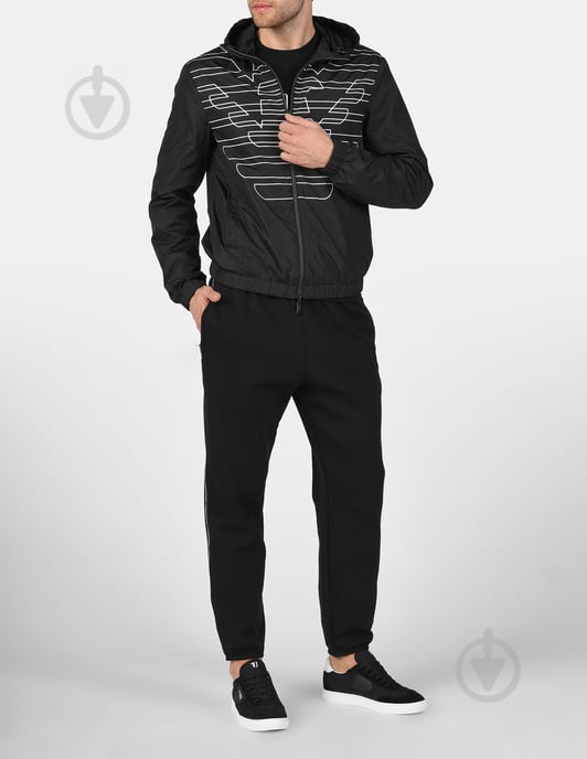 Вітрівка чоловіча Emporio Armani GIUBBOTTO UOMO / MAN BLOUSON 3G1B981NDZZ-F002 р.XS чорна - фото 5