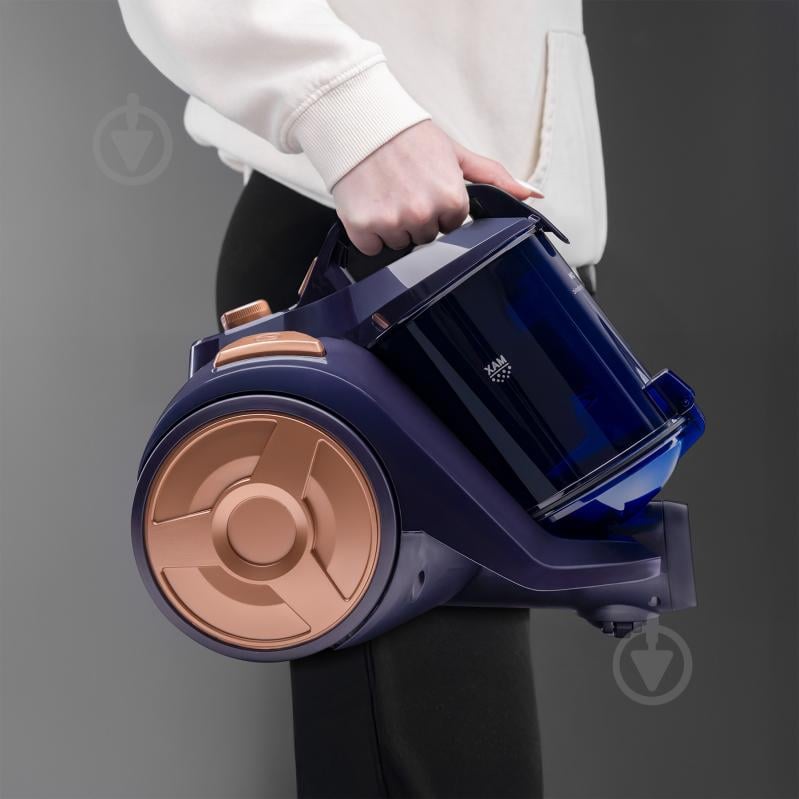 Пылесос Grifon VC82BL Gold Blue blue - фото 5