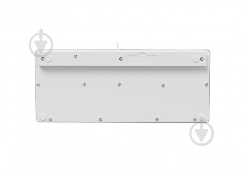 Клавіатура Maxxter (KBM-C01W-UA) вологозахищена white - фото 4