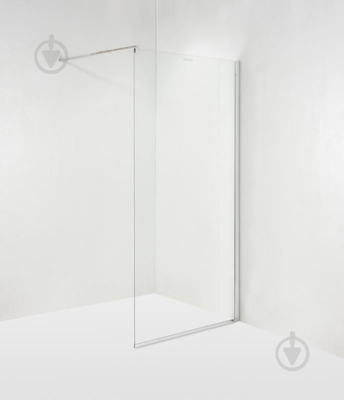 Бічна стінка AquaStream AS Walk-in 100 Chrome - фото 1