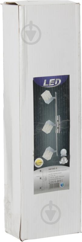 Спот Globo ANKARA 3x5 Вт E27 хром 56193-3 - фото 3