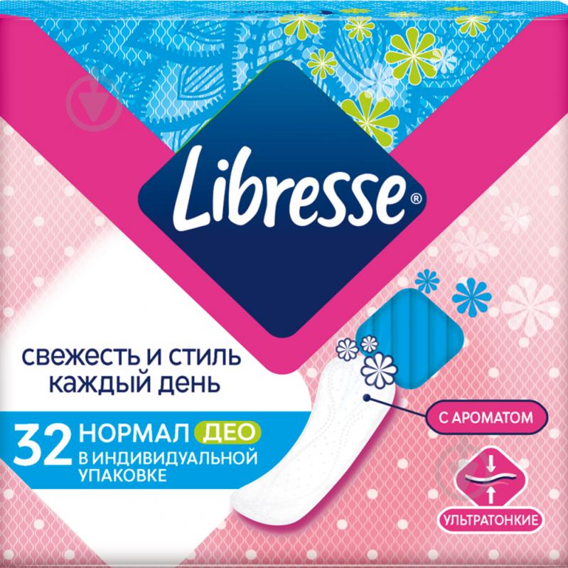 Прокладки щоденні Libresse Dailies Style Normal Deo normal 32 шт. - фото 2