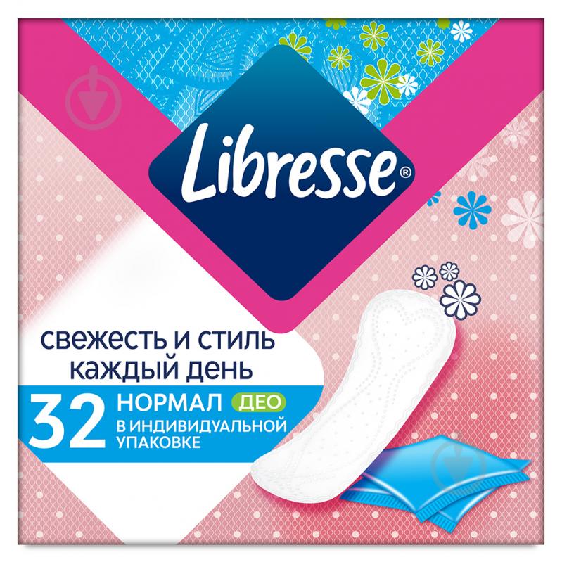 Прокладки щоденні Libresse Dailies Style Normal Deo normal 32 шт. - фото 1