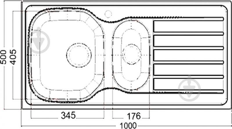 Мийка для кухні Interline AED 2015 - фото 2