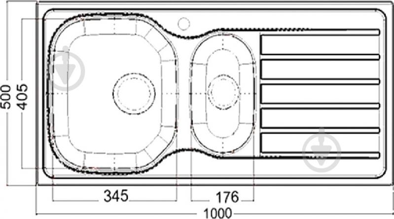 Мийка для кухні Interline AED 2015 D - фото 2