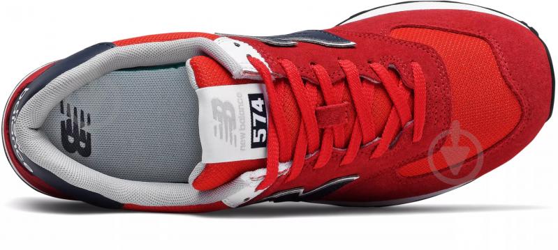 Кроссовки мужские демисезонные New Balance ML574SP2 р.42 красно-синие - фото 3