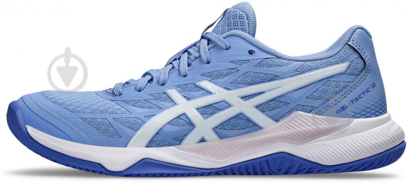 Кросівки жіночі демісезонні Asics GEL-TACTIC 12 1072A092_400 р.40,5 блакитні - фото 2