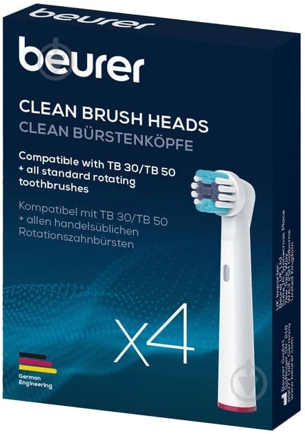 Насадки для електричної зубної щітки TB 30/50 Clean 4 шт - фото 3