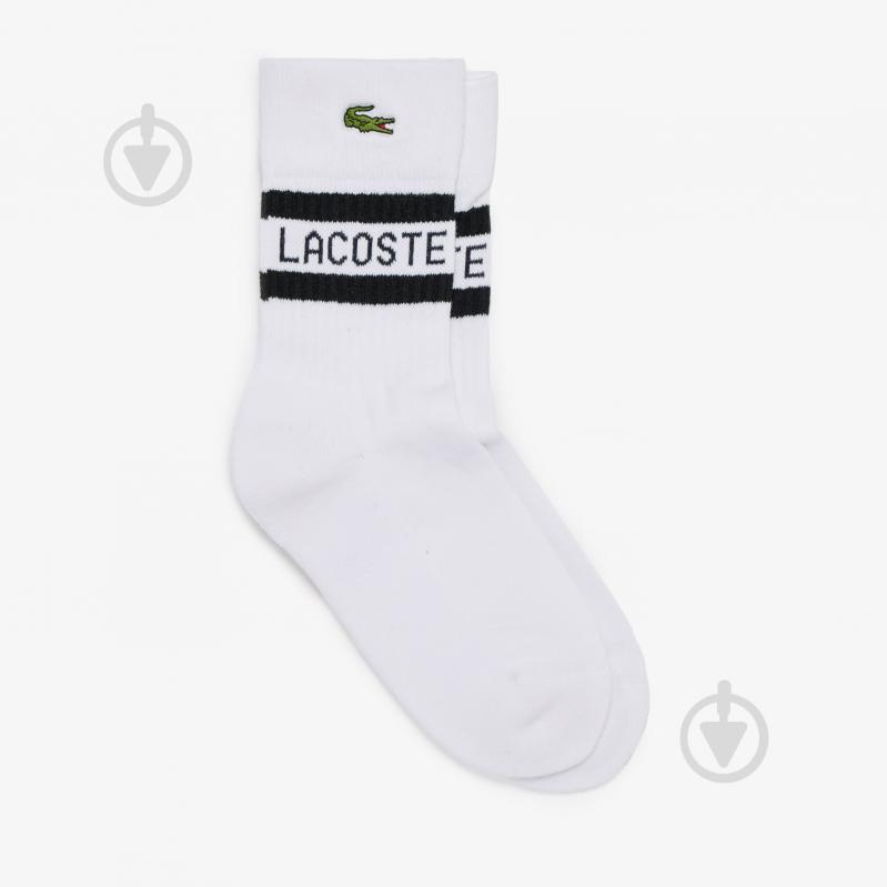 Носки Lacoste RA5401AU8 р.4 белый - фото 1
